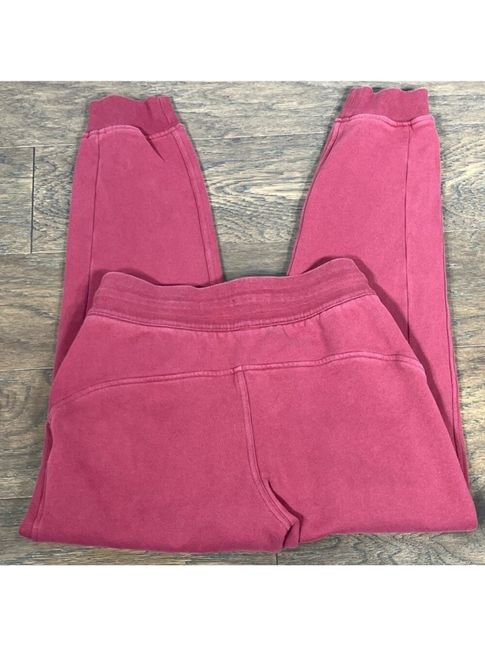 LULULEMON Scuba Jogger Pants Pomegranate (Muted Red) Sz 4 #W5CVAS EUC - Picture 3 of 6